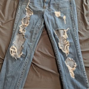 Ripped Mom jeans